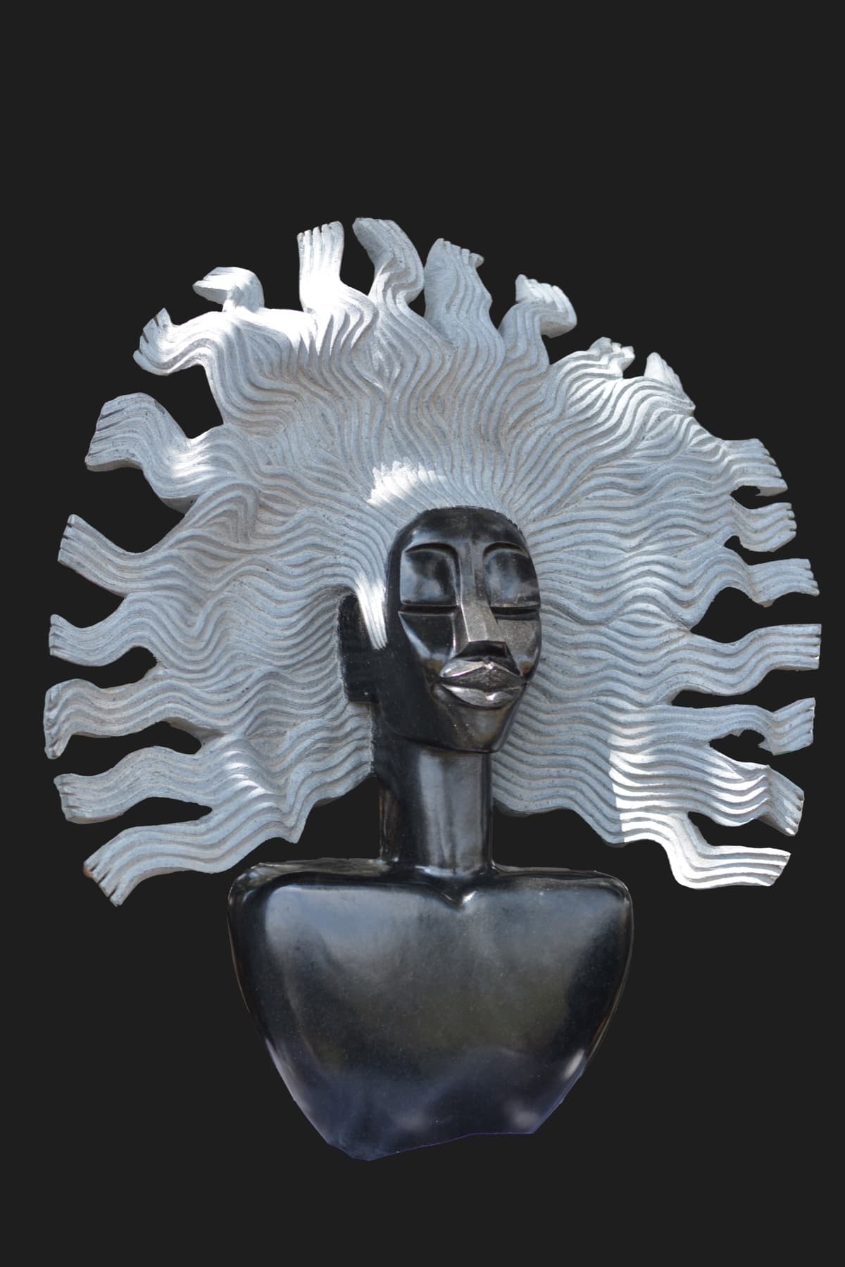 Work 07 — Stone Shona sculpture by Artist Name