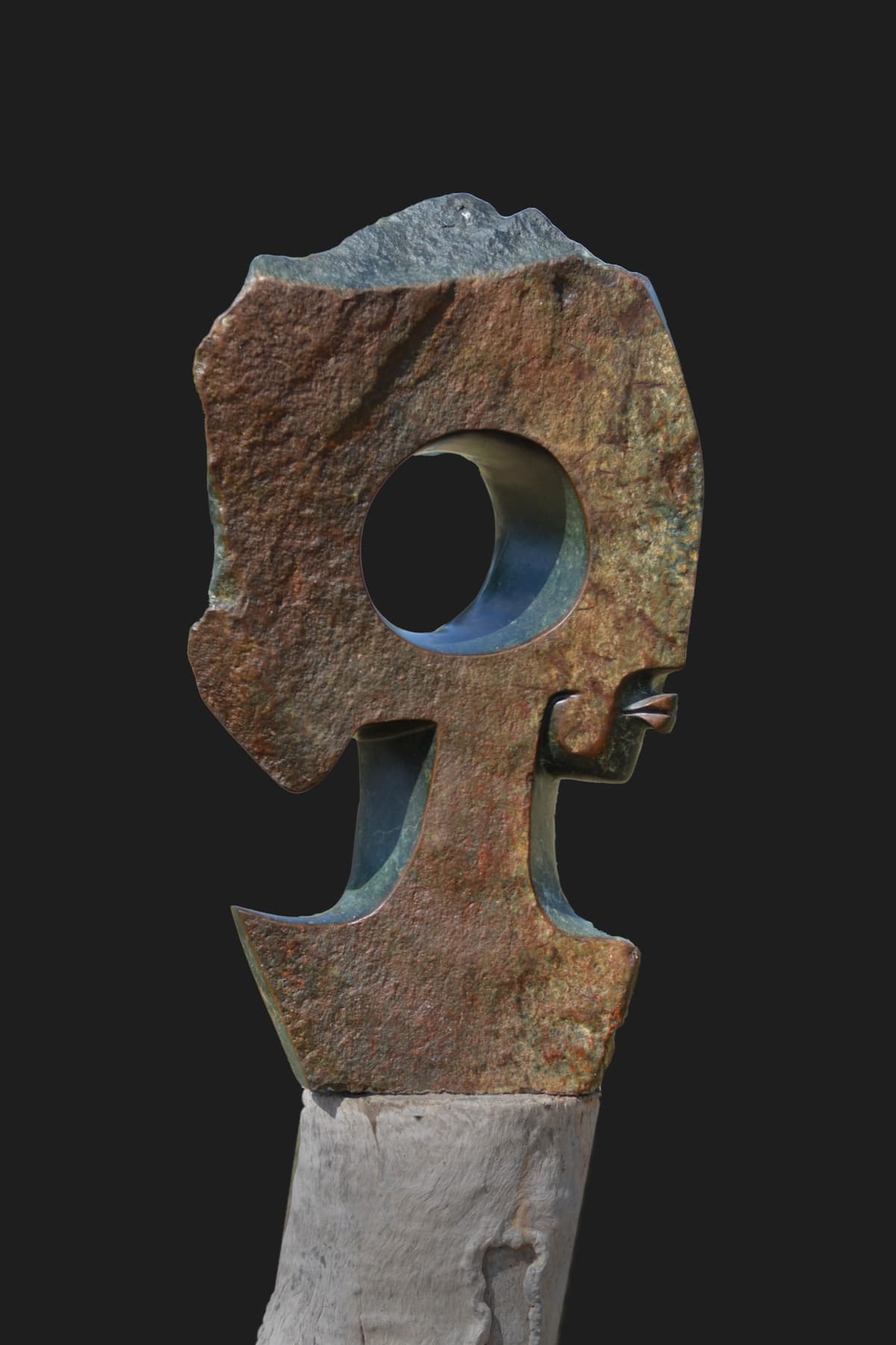 Work 16 — Stone Shona sculpture by Artist Name