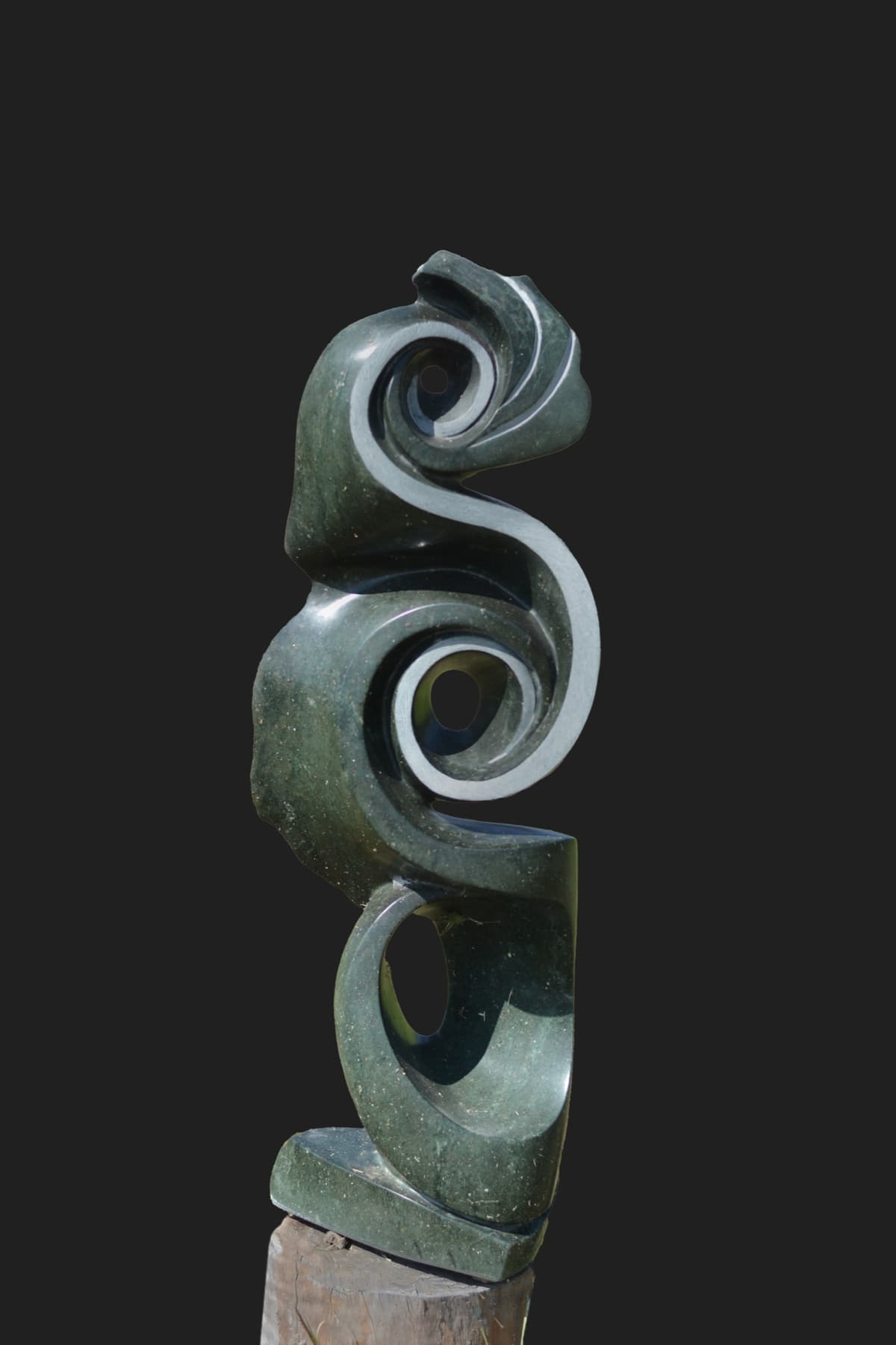 Work 27 — Stone Shona sculpture by Artist Name