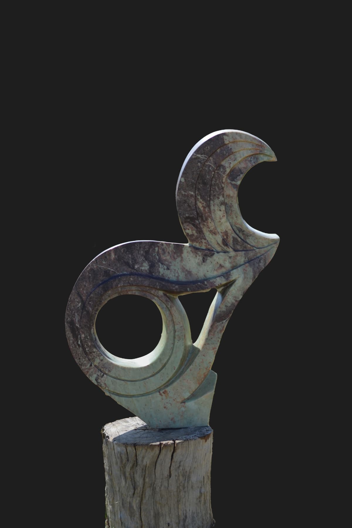 Work 28 — Stone Shona sculpture by Artist Name