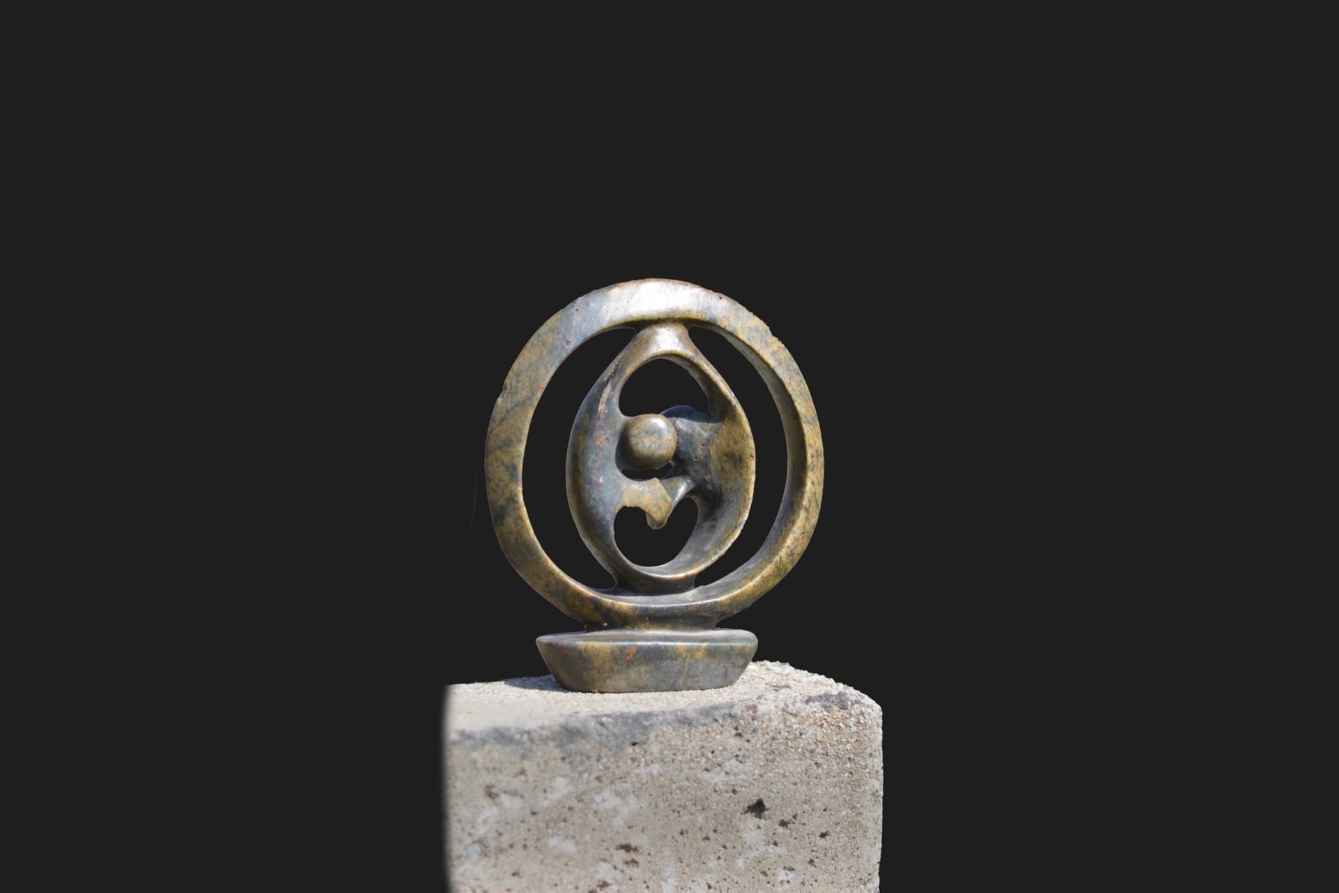 Work 45 — Stone Shona sculpture by Artist Name