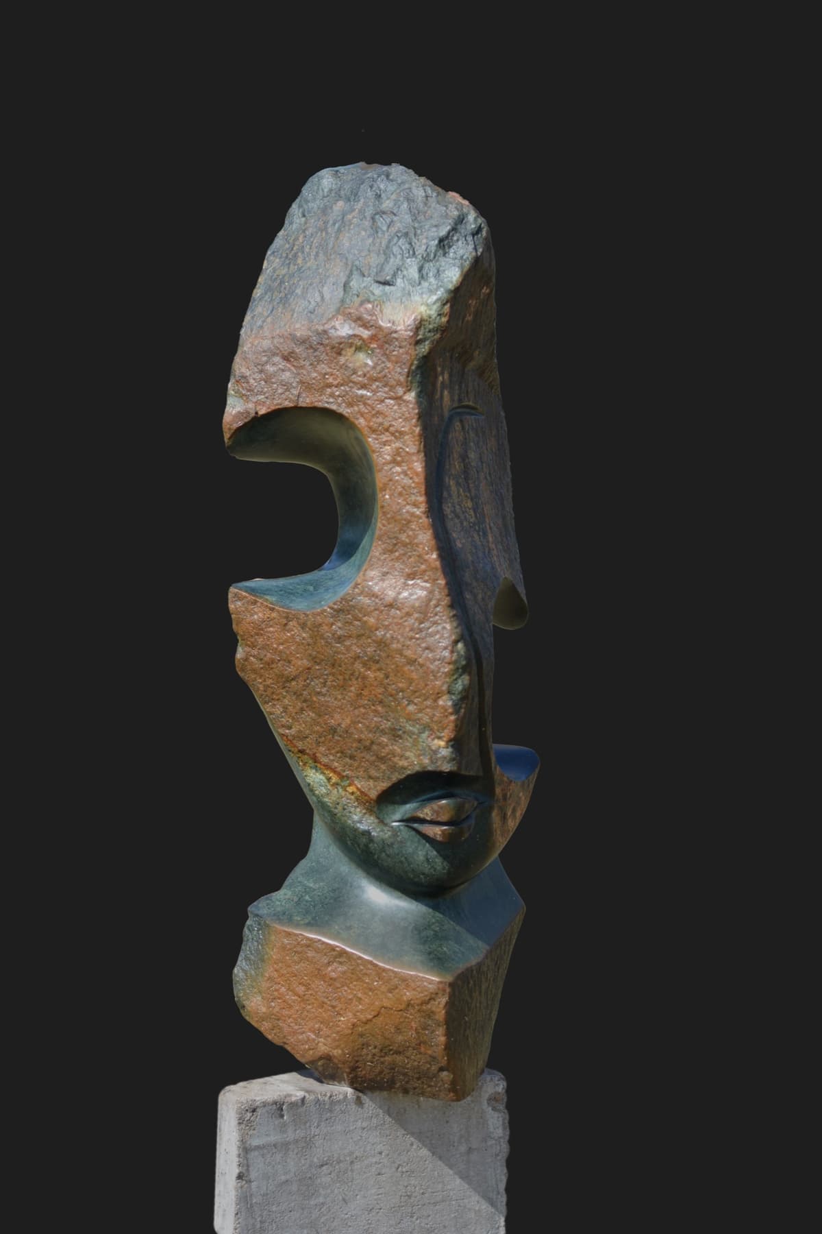 Work 62 — Stone Shona sculpture by Artist Name