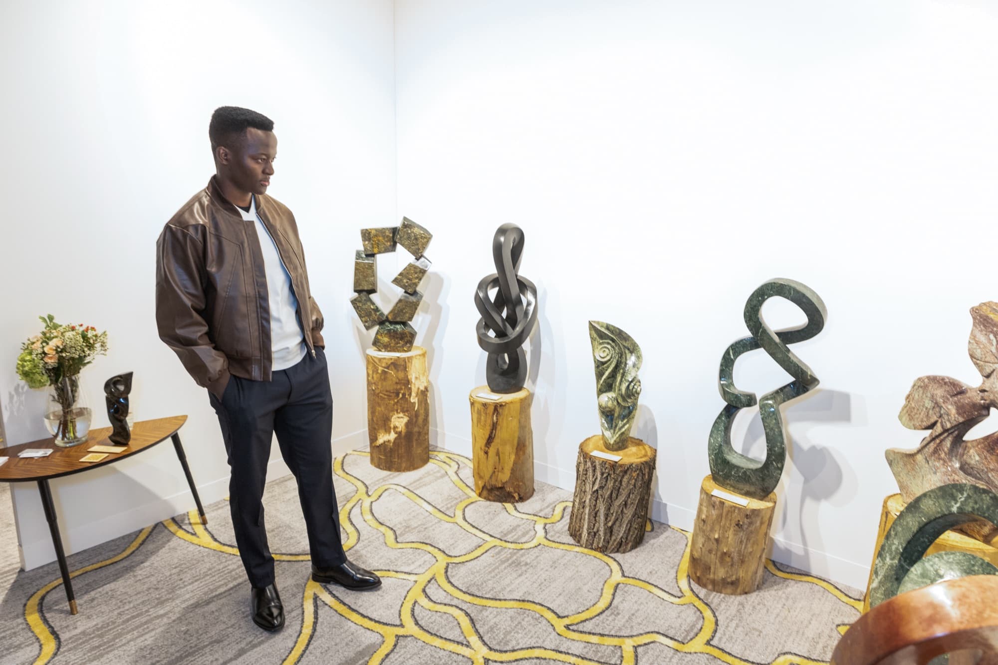 Slab of Africa at Art-Fair-Mont 2026 — hand-carved African Shona sculptures exhibition San Francisco