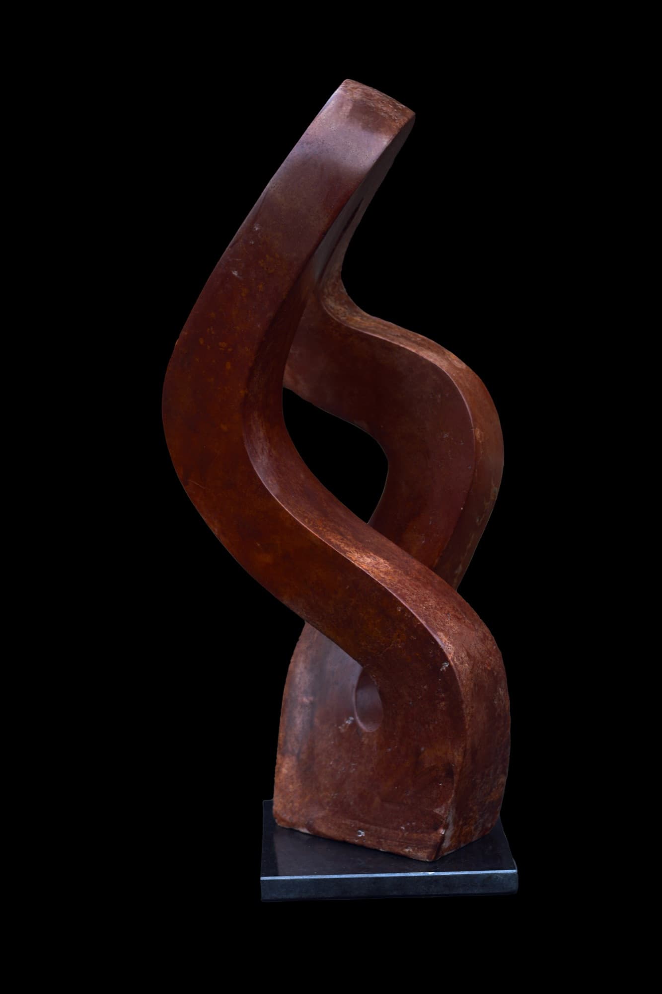 Abstract — Red Jasper Shona sculpture by Tafadzwa Mamvura Abstract — Red Jasper Shona sculpture by Tafadzwa Mamvura
